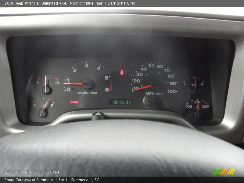 Midnight Blue Pearl / Dark Slate Gray 2006 Jeep Wrangler Unlimited 4x4