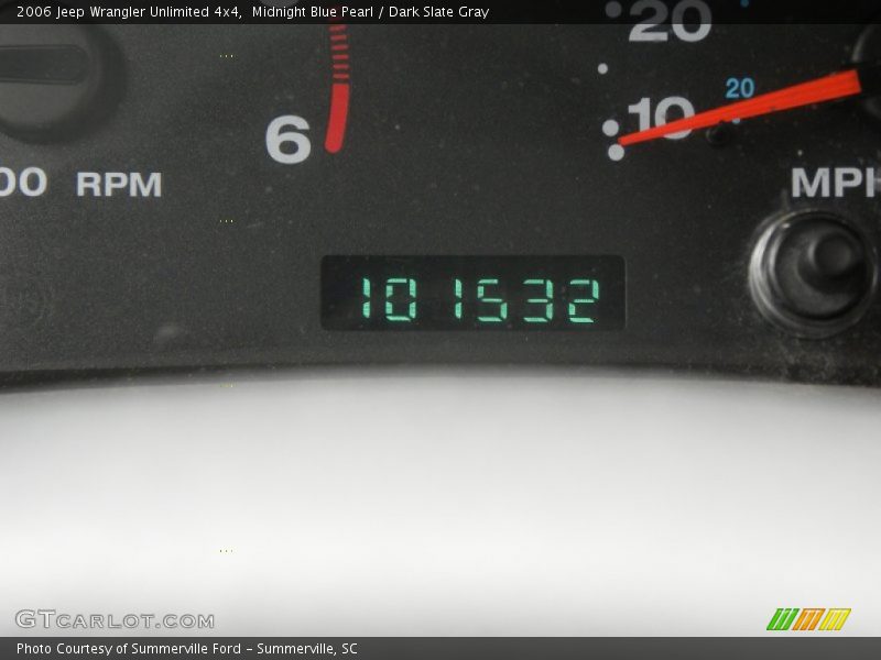 Midnight Blue Pearl / Dark Slate Gray 2006 Jeep Wrangler Unlimited 4x4