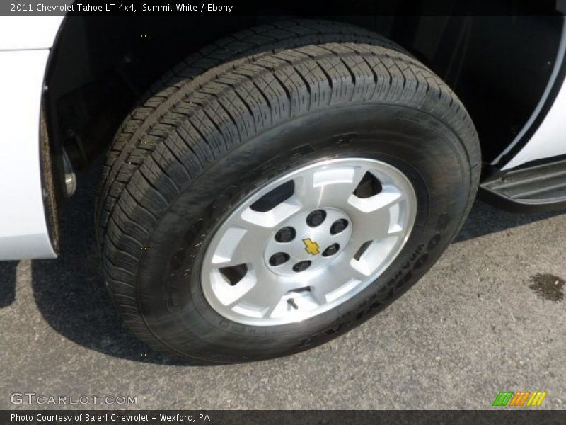 Summit White / Ebony 2011 Chevrolet Tahoe LT 4x4