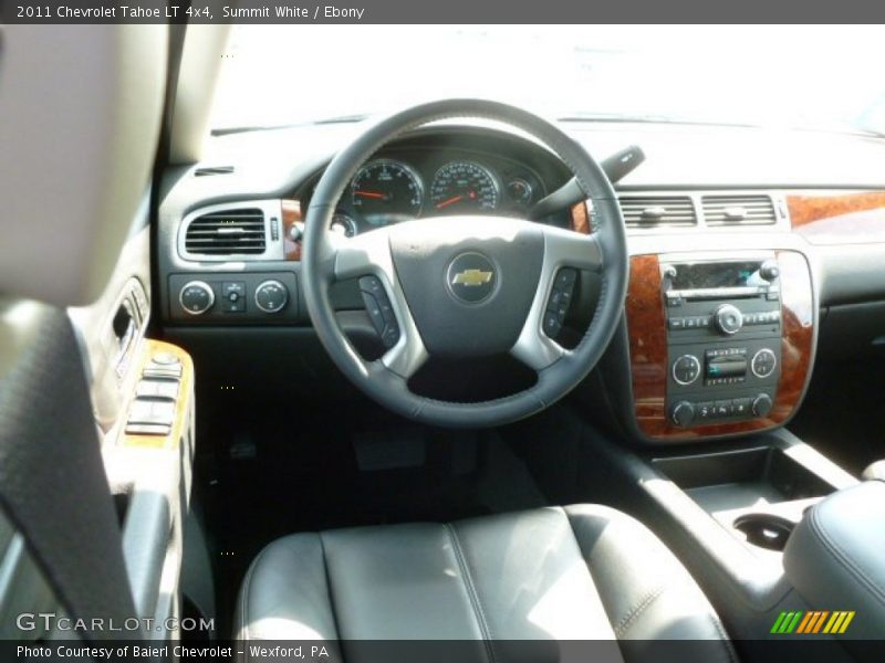 Summit White / Ebony 2011 Chevrolet Tahoe LT 4x4
