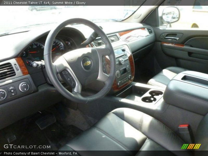 Summit White / Ebony 2011 Chevrolet Tahoe LT 4x4