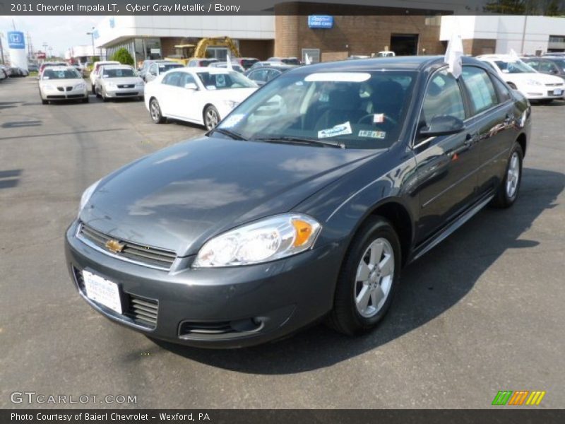 Cyber Gray Metallic / Ebony 2011 Chevrolet Impala LT