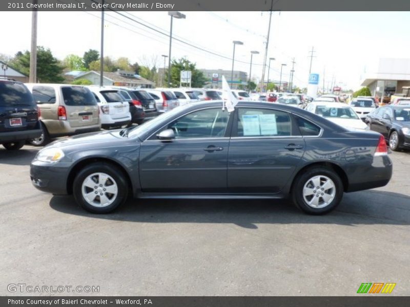 Cyber Gray Metallic / Ebony 2011 Chevrolet Impala LT