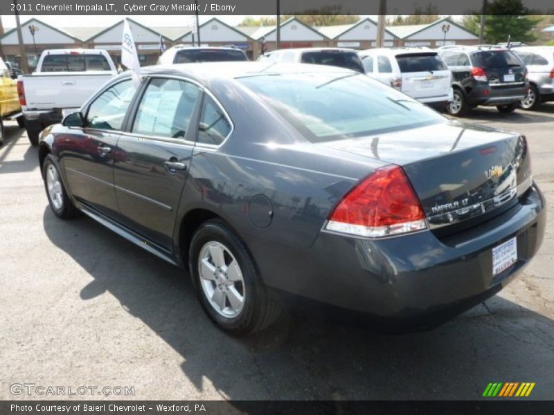 Cyber Gray Metallic / Ebony 2011 Chevrolet Impala LT