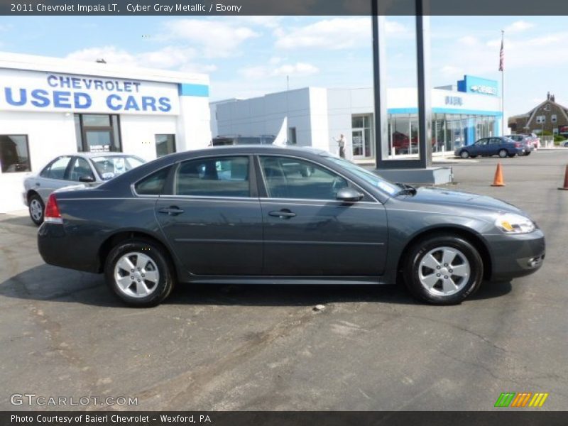 Cyber Gray Metallic / Ebony 2011 Chevrolet Impala LT