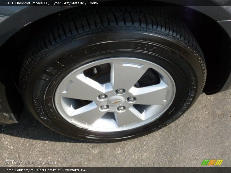 Cyber Gray Metallic / Ebony 2011 Chevrolet Impala LT