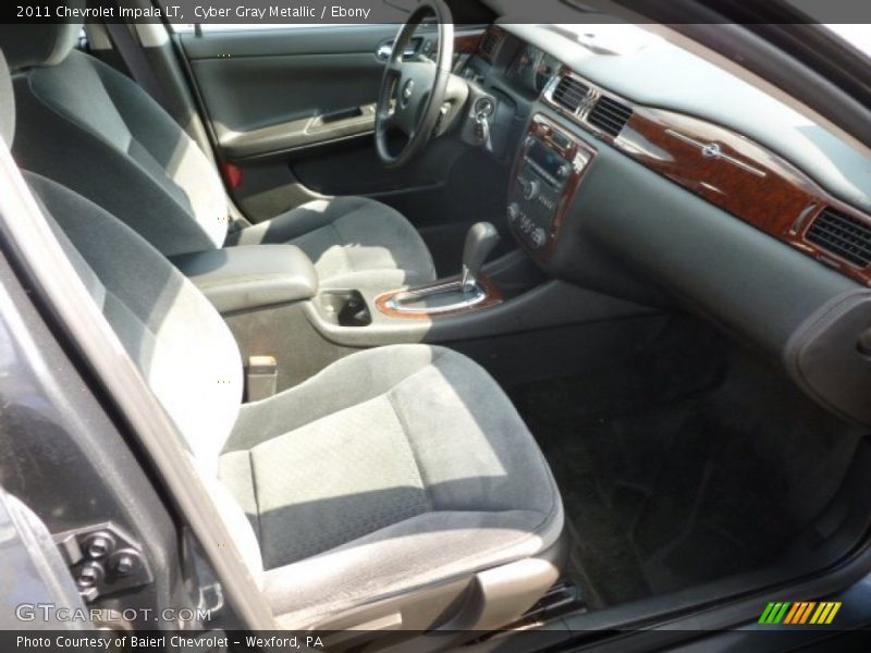 Cyber Gray Metallic / Ebony 2011 Chevrolet Impala LT