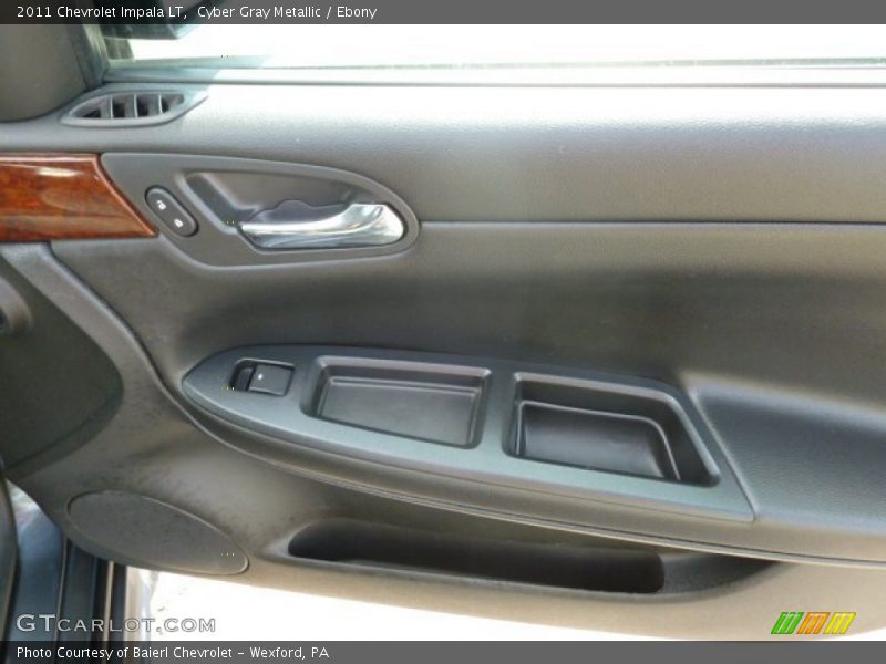 Cyber Gray Metallic / Ebony 2011 Chevrolet Impala LT