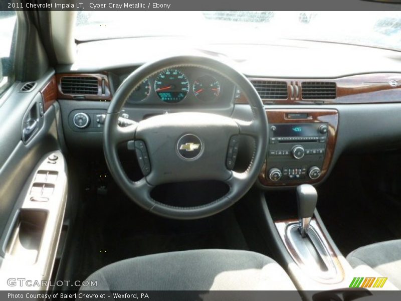 Cyber Gray Metallic / Ebony 2011 Chevrolet Impala LT