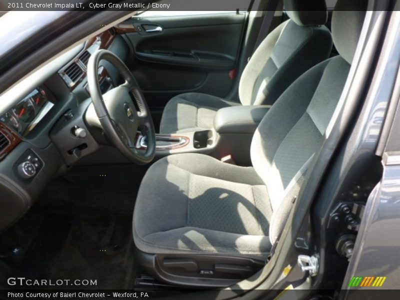 Cyber Gray Metallic / Ebony 2011 Chevrolet Impala LT