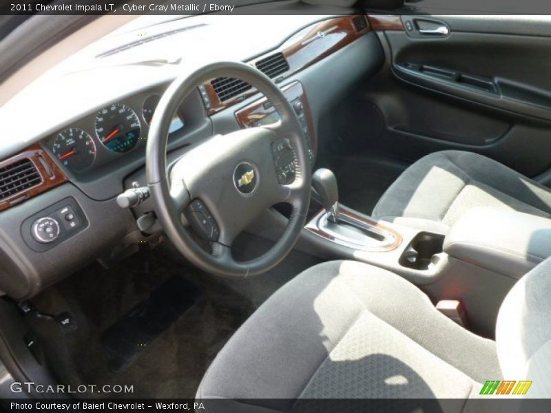 Cyber Gray Metallic / Ebony 2011 Chevrolet Impala LT