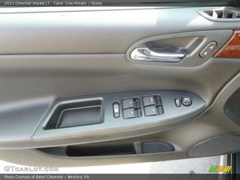Cyber Gray Metallic / Ebony 2011 Chevrolet Impala LT