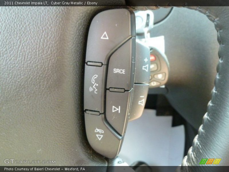 Cyber Gray Metallic / Ebony 2011 Chevrolet Impala LT