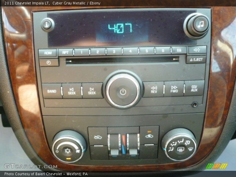 Cyber Gray Metallic / Ebony 2011 Chevrolet Impala LT