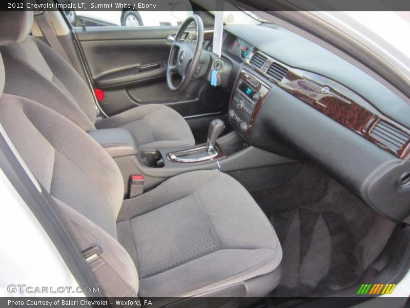 Summit White / Ebony 2012 Chevrolet Impala LT