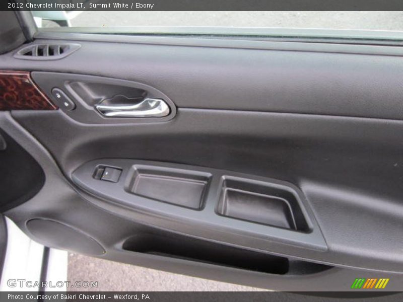Summit White / Ebony 2012 Chevrolet Impala LT
