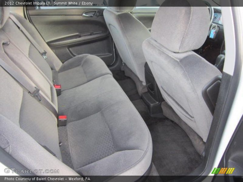Summit White / Ebony 2012 Chevrolet Impala LT
