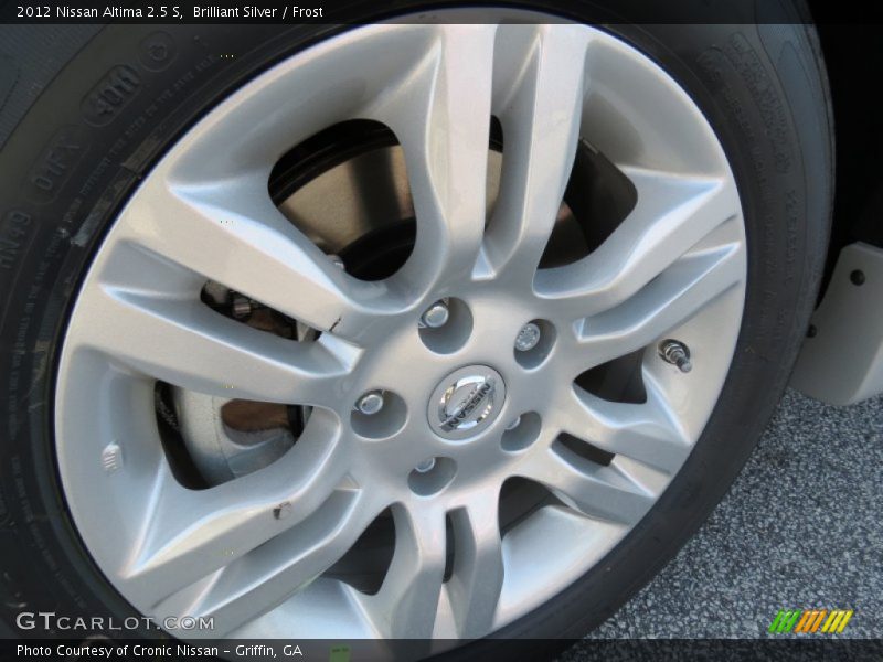 Brilliant Silver / Frost 2012 Nissan Altima 2.5 S