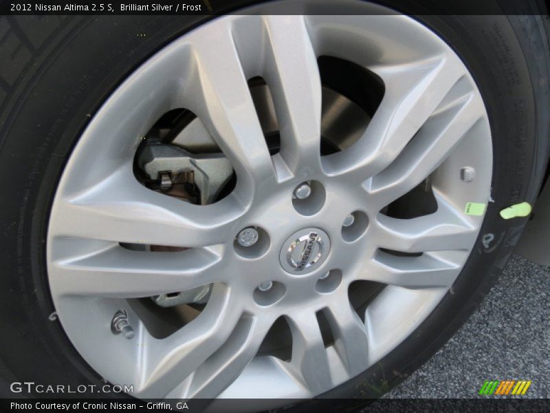 Brilliant Silver / Frost 2012 Nissan Altima 2.5 S