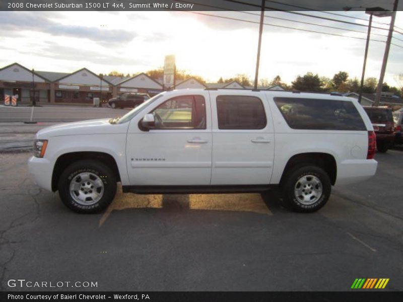Summit White / Ebony 2008 Chevrolet Suburban 1500 LT 4x4