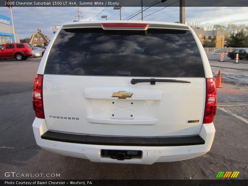 Summit White / Ebony 2008 Chevrolet Suburban 1500 LT 4x4