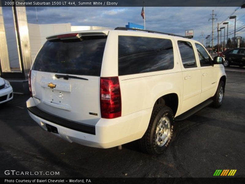 Summit White / Ebony 2008 Chevrolet Suburban 1500 LT 4x4