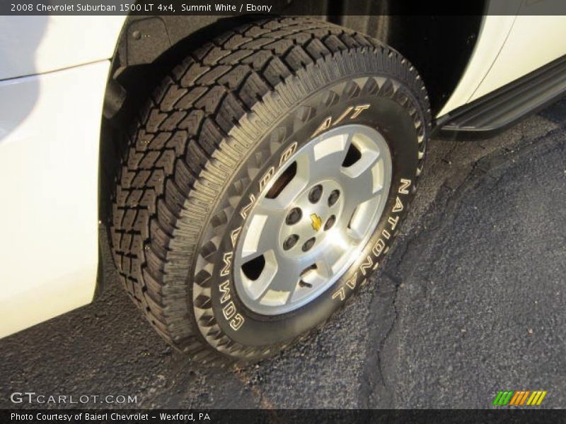Summit White / Ebony 2008 Chevrolet Suburban 1500 LT 4x4