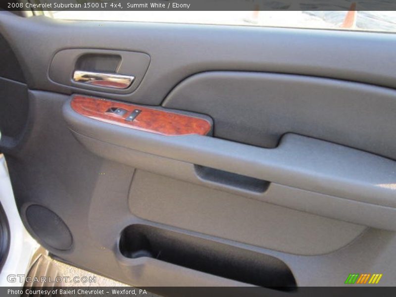 Summit White / Ebony 2008 Chevrolet Suburban 1500 LT 4x4