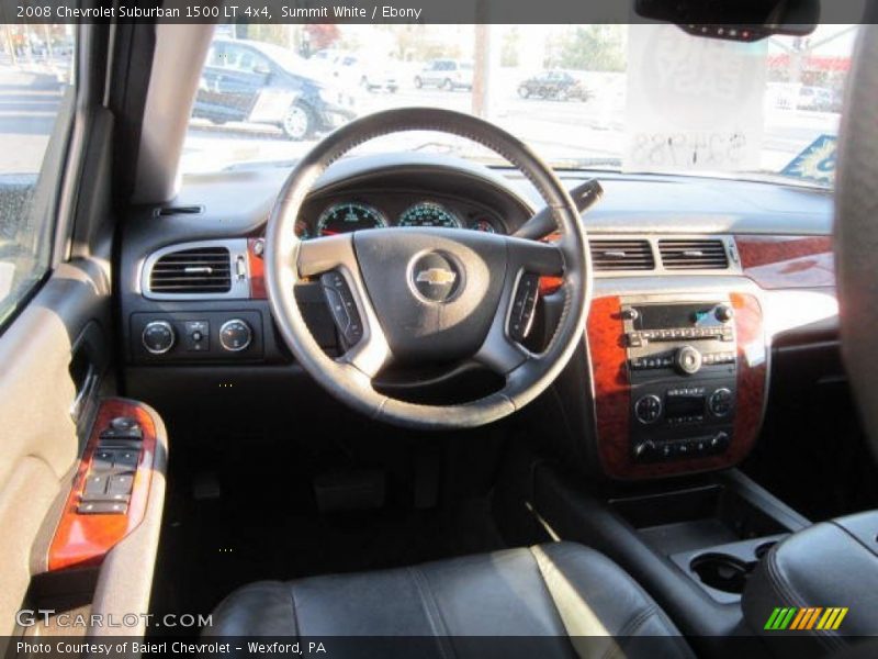 Summit White / Ebony 2008 Chevrolet Suburban 1500 LT 4x4