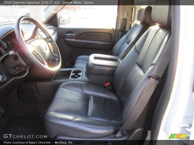 Summit White / Ebony 2008 Chevrolet Suburban 1500 LT 4x4