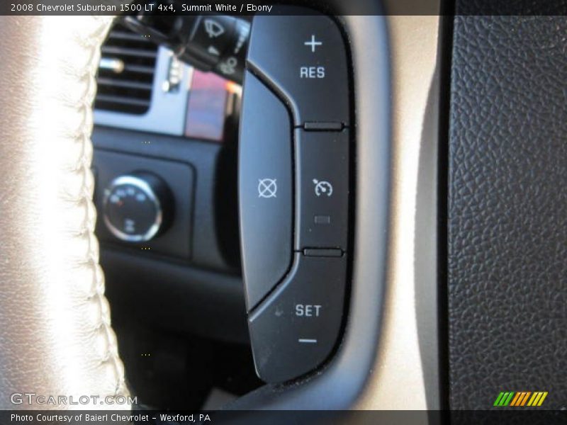 Summit White / Ebony 2008 Chevrolet Suburban 1500 LT 4x4