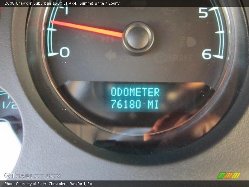 Summit White / Ebony 2008 Chevrolet Suburban 1500 LT 4x4