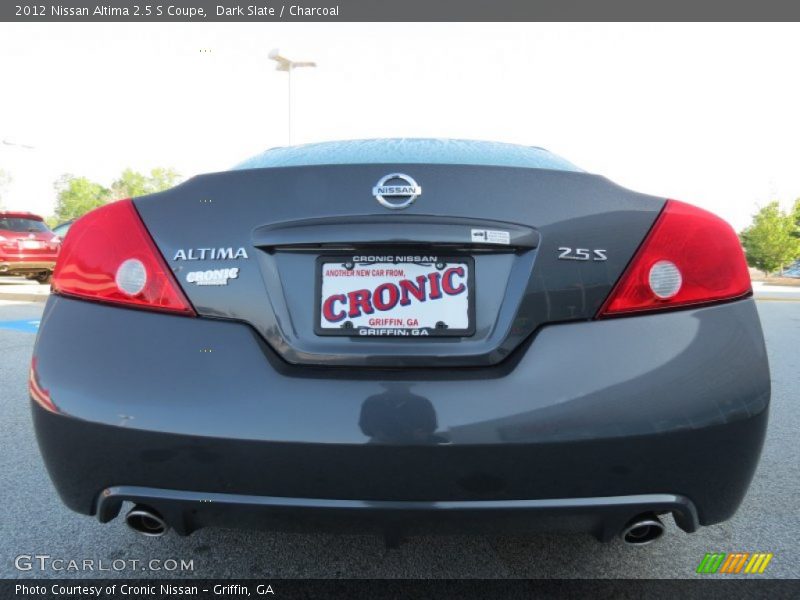 Dark Slate / Charcoal 2012 Nissan Altima 2.5 S Coupe