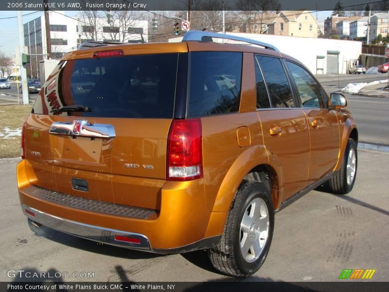Fusion Orange / Gray 2006 Saturn VUE V6 AWD