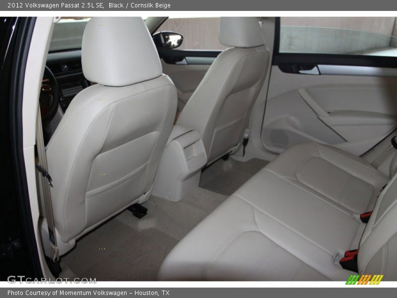 Black / Cornsilk Beige 2012 Volkswagen Passat 2.5L SE
