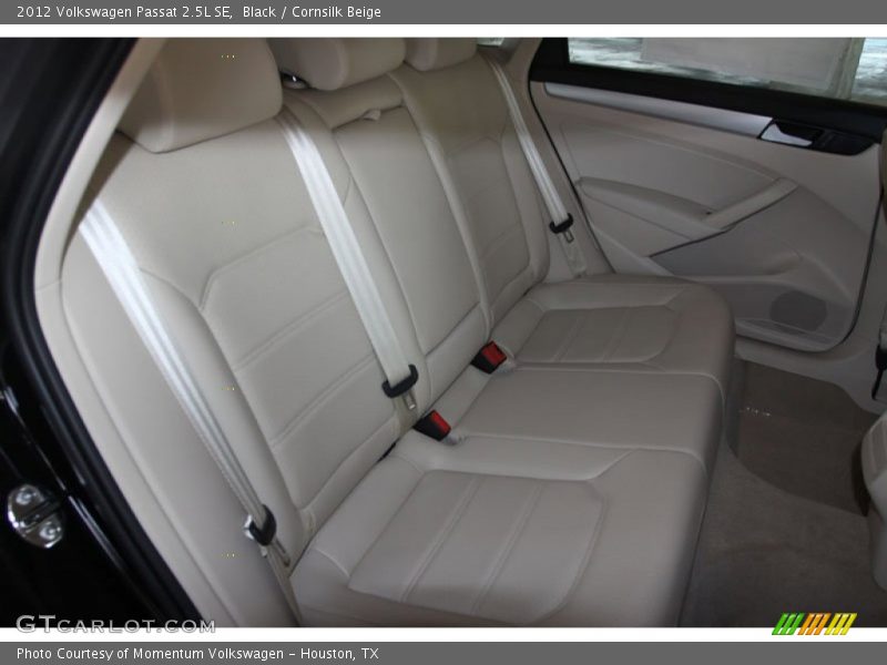 Black / Cornsilk Beige 2012 Volkswagen Passat 2.5L SE