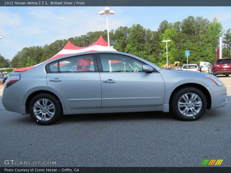 Brilliant Silver / Frost 2012 Nissan Altima 2.5 S