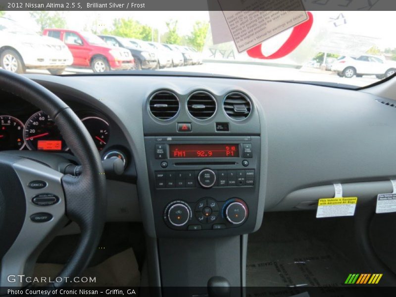 Brilliant Silver / Frost 2012 Nissan Altima 2.5 S