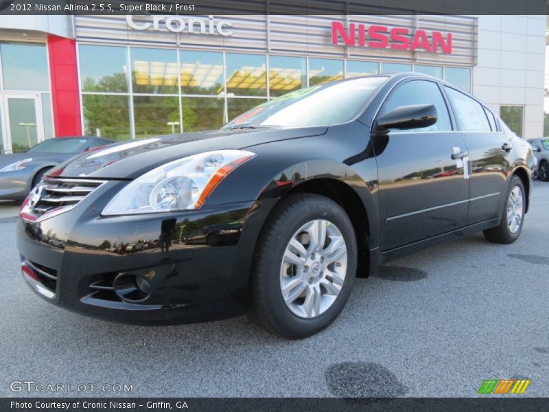 Super Black / Frost 2012 Nissan Altima 2.5 S
