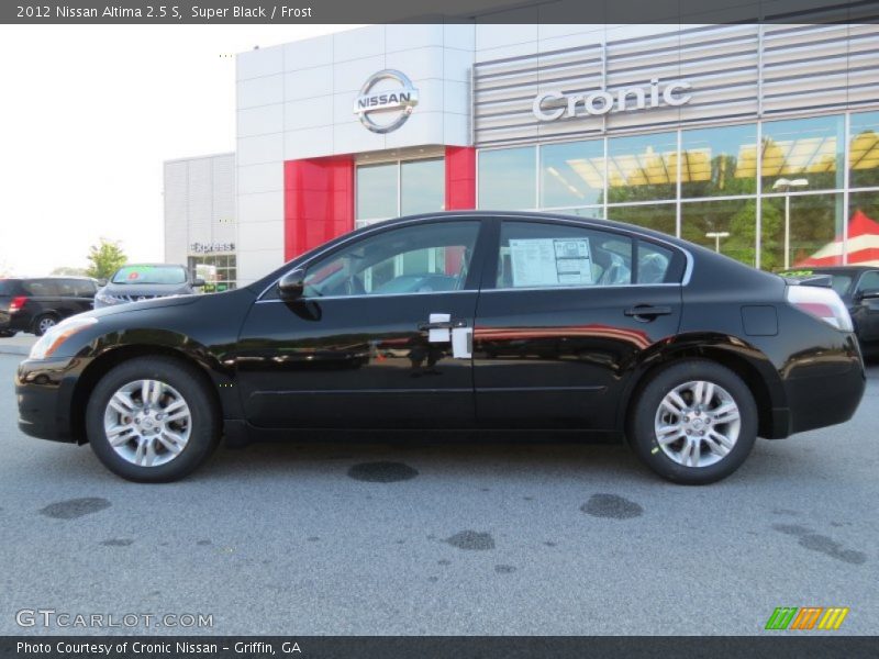 Super Black / Frost 2012 Nissan Altima 2.5 S