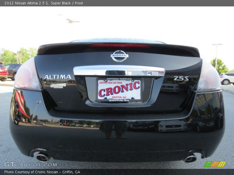 Super Black / Frost 2012 Nissan Altima 2.5 S