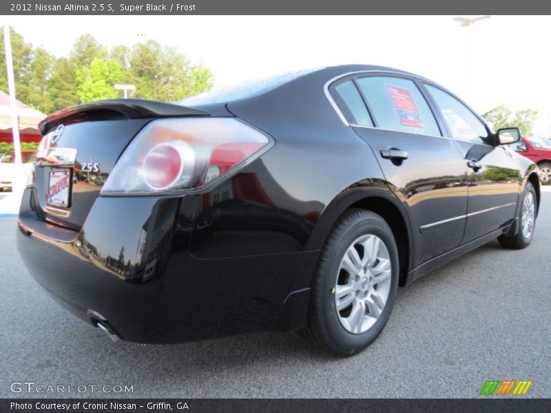 Super Black / Frost 2012 Nissan Altima 2.5 S