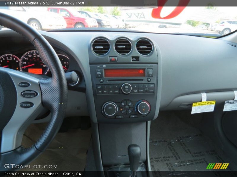 Super Black / Frost 2012 Nissan Altima 2.5 S