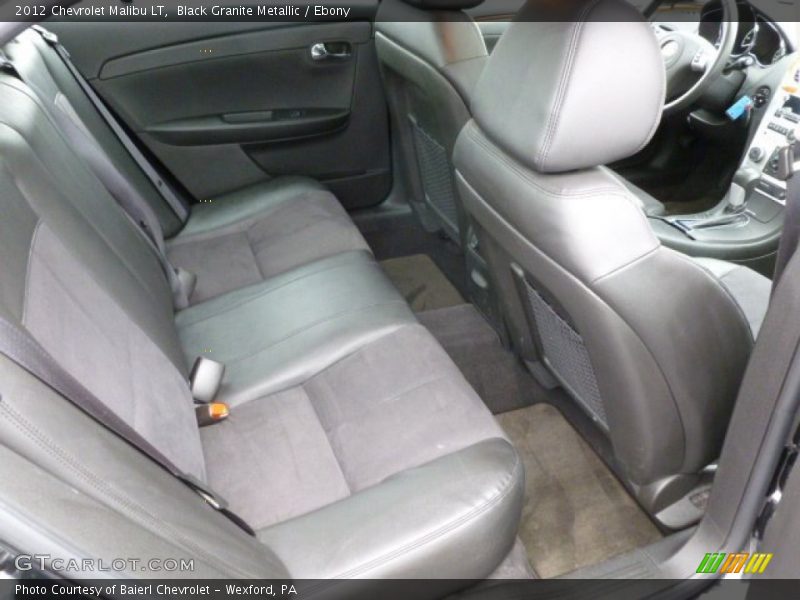 Black Granite Metallic / Ebony 2012 Chevrolet Malibu LT