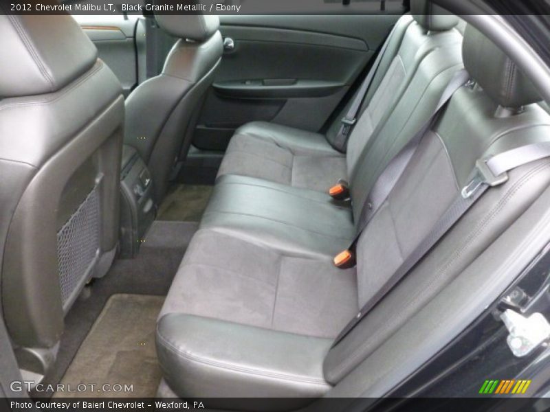 Black Granite Metallic / Ebony 2012 Chevrolet Malibu LT