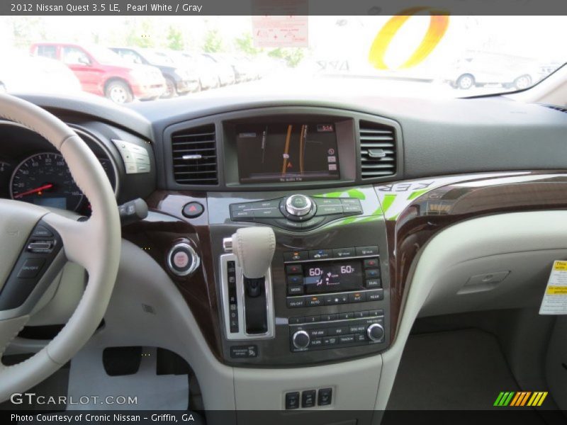 Pearl White / Gray 2012 Nissan Quest 3.5 LE