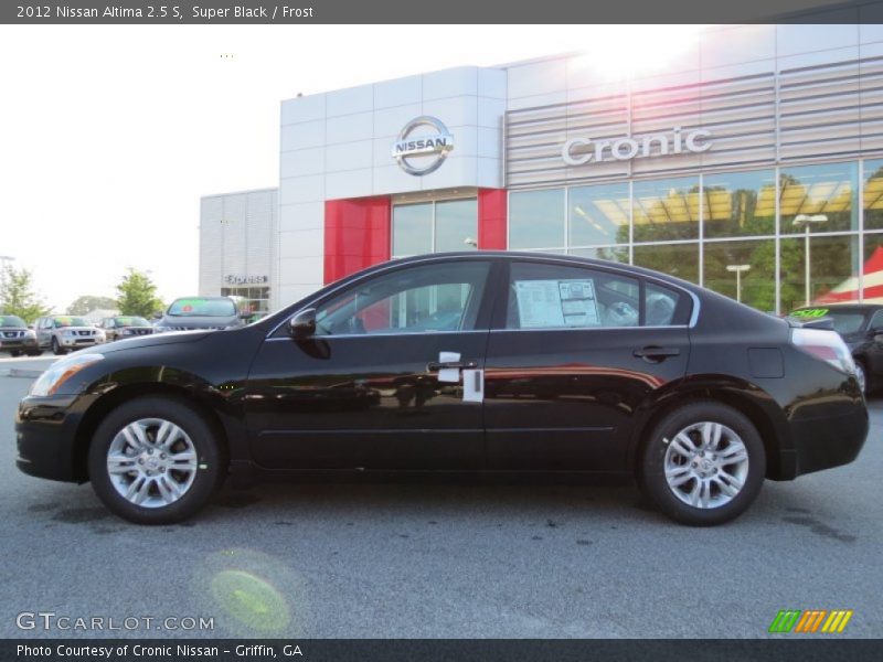 Super Black / Frost 2012 Nissan Altima 2.5 S