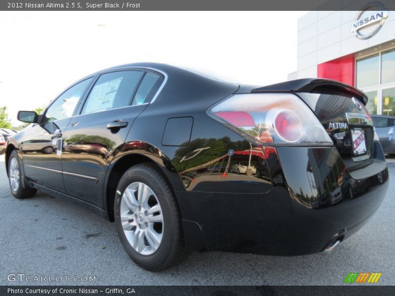 Super Black / Frost 2012 Nissan Altima 2.5 S