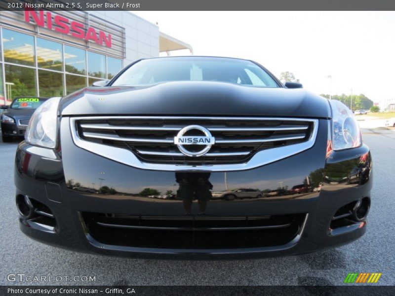 Super Black / Frost 2012 Nissan Altima 2.5 S