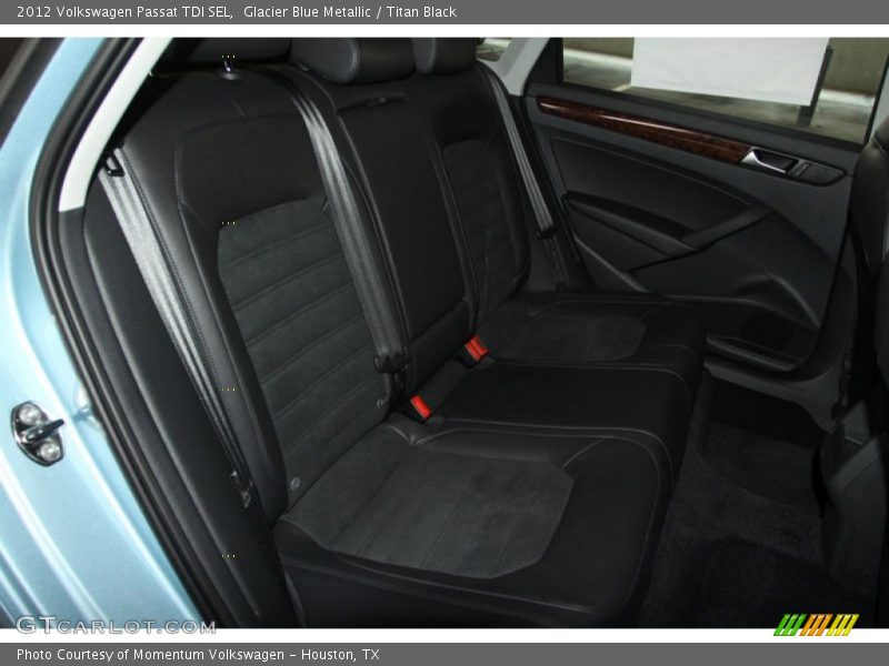 Glacier Blue Metallic / Titan Black 2012 Volkswagen Passat TDI SEL